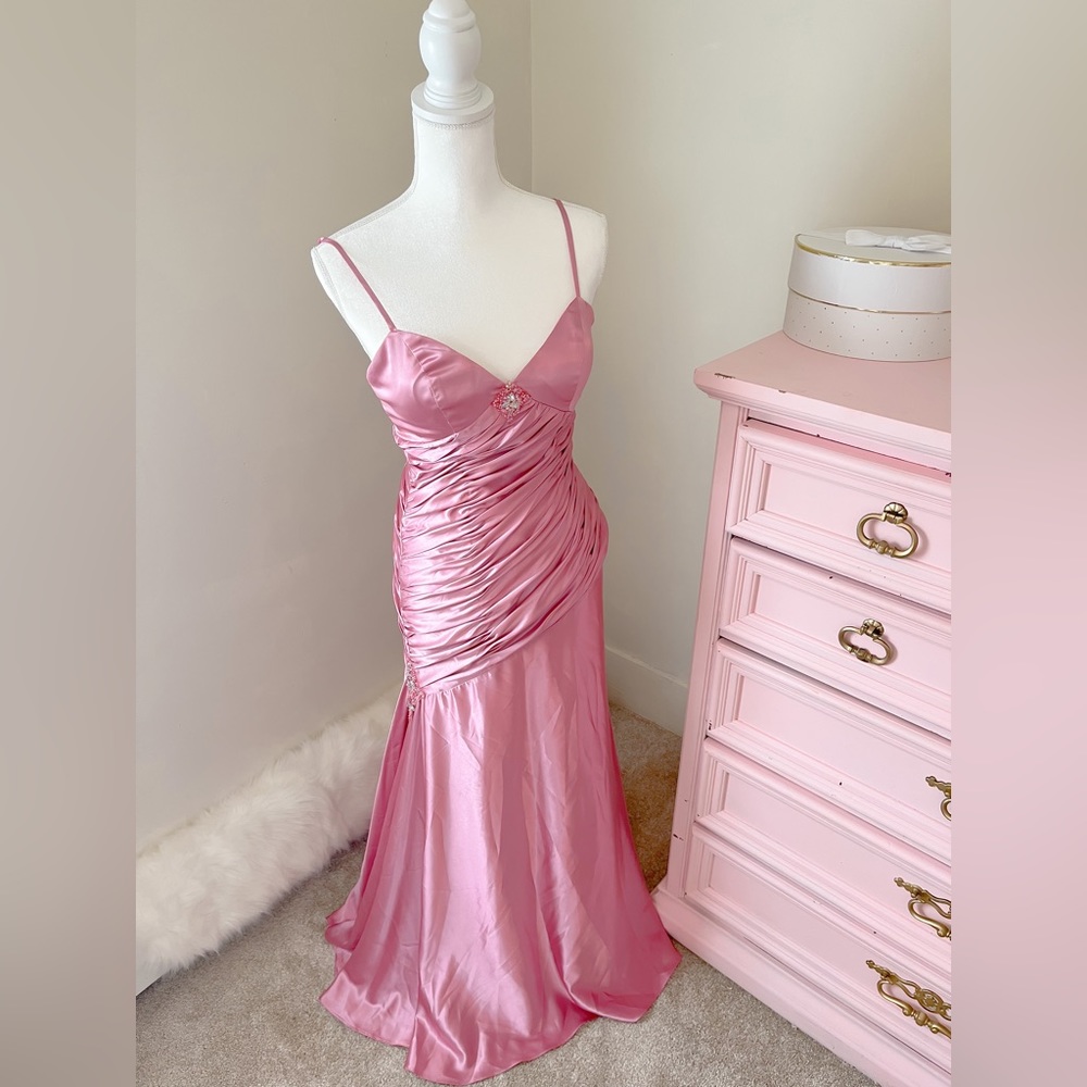 Maggie Sottero Designer Rose Pink Dress Size 0